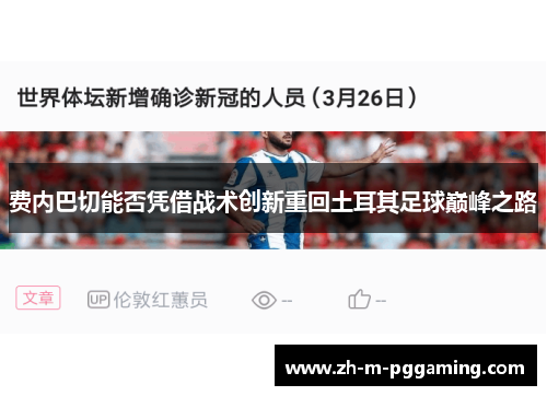 费内巴切能否凭借战术创新重回土耳其足球巅峰之路